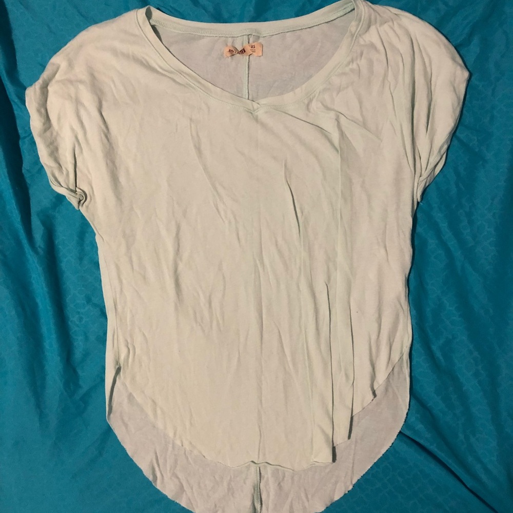 Mint green Hollister tee XS